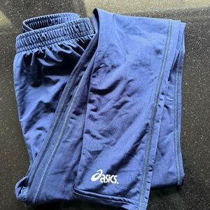 Asics Size Small Royal Blue Running Tights
